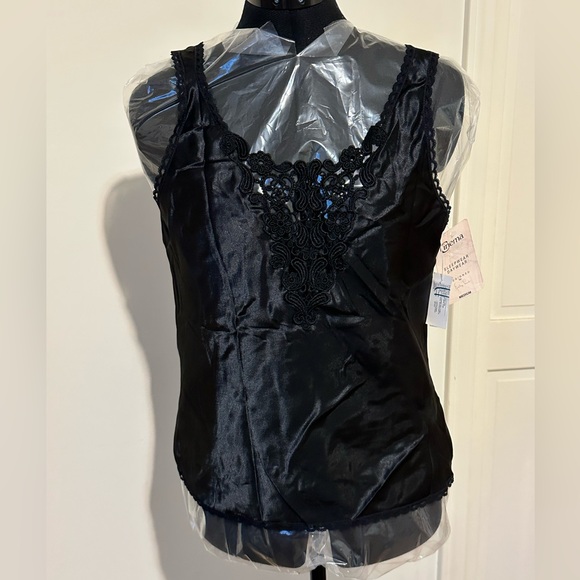 Cinema Etoile Other - Cinema Etoile Black Satin and Lace Sleepwear in size Medium